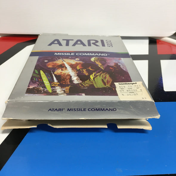 Atari 5200 CIB Missile Command Complete In Box R17463