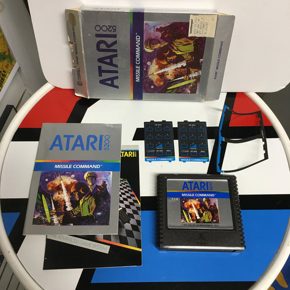 Atari 5200 CIB Missile Command Complete In Box R17463