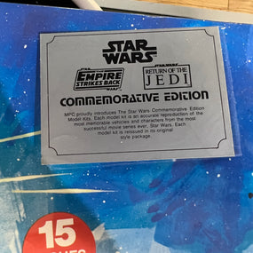 Star Wars ESB 1982 15" Commemorative Edition Star Destroyer w/ Display Stand MPC Model Kit R 15533