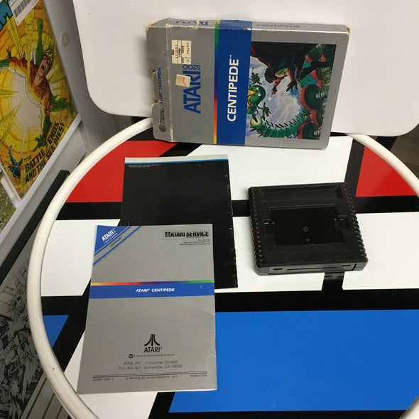 Atari 5200 In Box Centipede With Manual No Overlays R17462