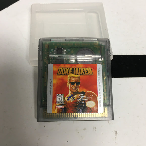 Nintendo Gameboy Color Duke Nukem Handheld Video Game Cartridge R18165