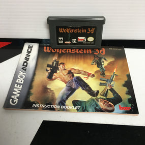Nintendo Gameboy Advanced Wolfenstein 3d Handheld Video Game Cartridge R18427