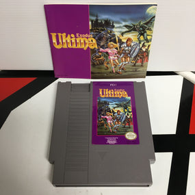 Nintendo NES Ultima Exodus Nintendo Entertainment System R4733