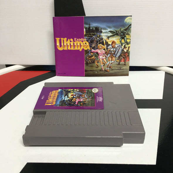 Nintendo NES Ultima Exodus Nintendo Entertainment System R4733