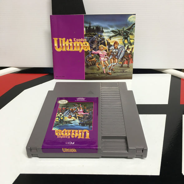 Nintendo NES Ultima Exodus Nintendo Entertainment System R4733