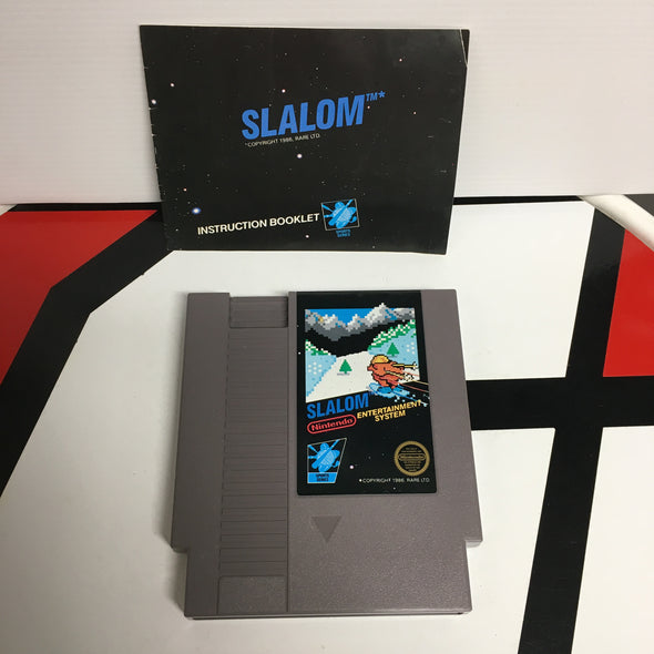 Nintendo NES Slalom 5 Screw Variant Nintendo Entertainment System R18549
