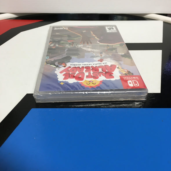 Nintendo Switch Just Die Already Old People Mayhem Sandbox Sealed Console Game R18649