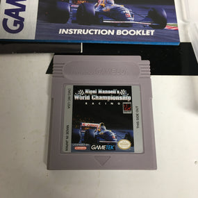 Nintendo Gameboy Nigel Mansell World Championship Racing Handheld Video Game Cartridge R18668
