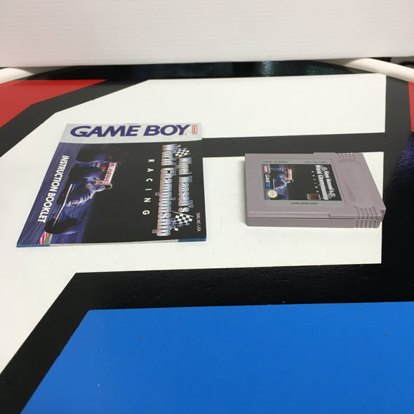 Nintendo Gameboy Nigel Mansell World Championship Racing Handheld Video Game Cartridge R18668