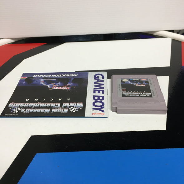 Nintendo Gameboy Nigel Mansell World Championship Racing Handheld Video Game Cartridge R18668