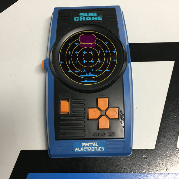 LCD & LED Video Games Sub Chase Mattel Handheld Electronic Game R18671