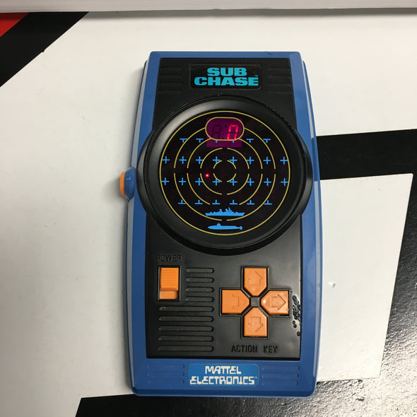 LCD & LED Video Games Sub Chase Mattel Handheld Electronic Game R18671