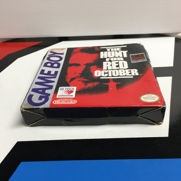 Nintendo Gameboy CIB Hunt For Red October Complete In Box Handheld Video Game Cartridge R18689