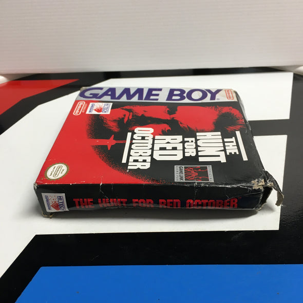 Nintendo Gameboy CIB Hunt For Red October Complete In Box Handheld Video Game Cartridge R18689