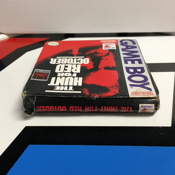 Nintendo Gameboy CIB Hunt For Red October Complete In Box Handheld Video Game Cartridge R18689