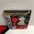 Nintendo Gameboy CIB Hunt For Red October Complete In Box Handheld Video Game Cartridge R18689
