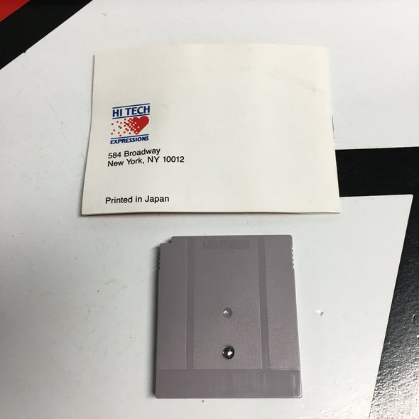 Nintendo Gameboy CIB Hunt For Red October Complete In Box Handheld Video Game Cartridge R18689