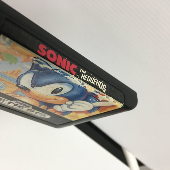 Sega Genesis Sonic The Hedgehog Retail Edition Console Game Cartridge R18663
