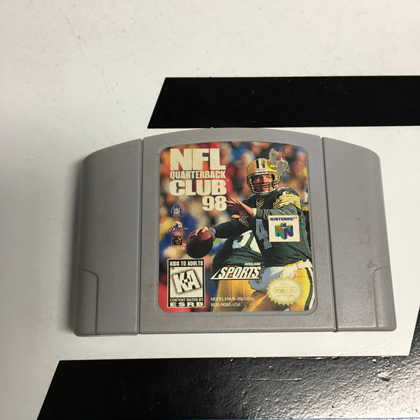 Nintendo N64 NFL Quarterback Club 98 1998 Console Game Cartridge R13844