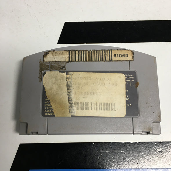 Nintendo N64 NFL Quarterback Club 98 1998 Console Game Cartridge R13844