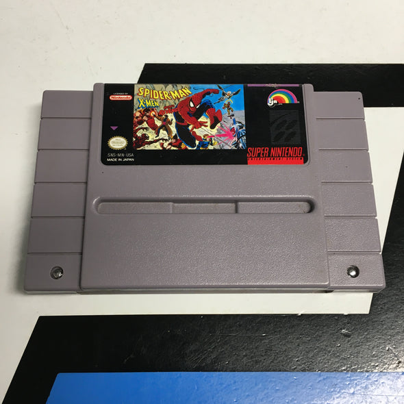 Nintendo SNES Spider-Man X-Men Arcade's Revenge Super Nintendo Entertainment System Console Game Cartridge R18678