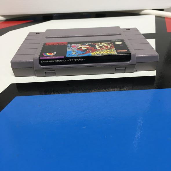 Nintendo SNES Spider-Man X-Men Arcade's Revenge Super Nintendo Entertainment System Console Game Cartridge R18678