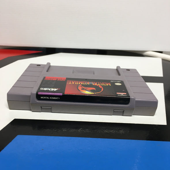 Nintendo SNES Mortal Kombat Super Nintendo Entertainment System Console Game Cartridge R4654