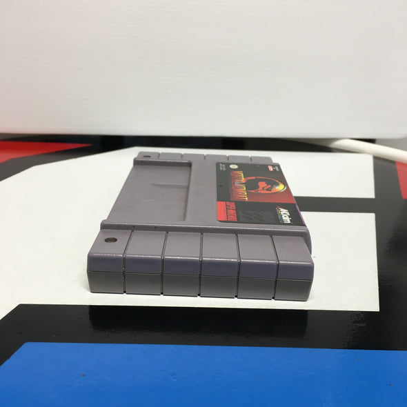 Nintendo SNES Mortal Kombat Super Nintendo Entertainment System Console Game Cartridge R4654