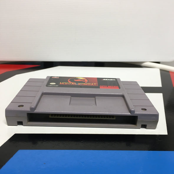 Nintendo SNES Mortal Kombat Super Nintendo Entertainment System Console Game Cartridge R4654
