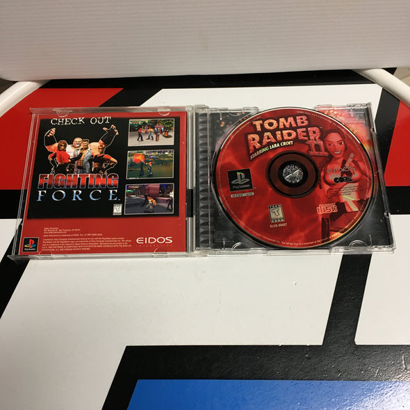 PlayStation PS1 Tomb Raider 2 II Console Game Disc R18693