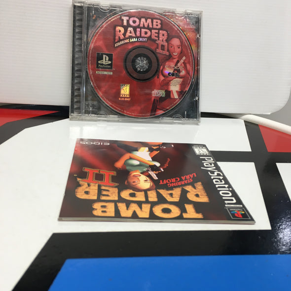 PlayStation PS1 Tomb Raider 2 II Console Game Disc R18693