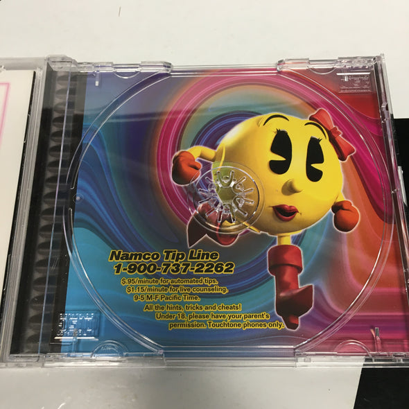 PlayStation PS1 Ms. Pac-Man Maze Madness Console Game Disc R18695