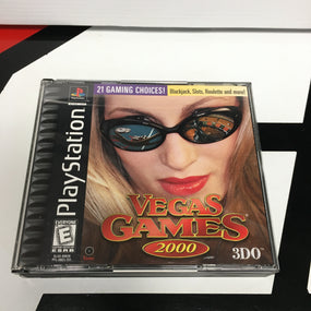 PlayStation PS1 Vegas Games 2000 Console Game Disc R18696