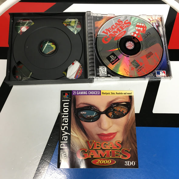 PlayStation PS1 Vegas Games 2000 Console Game Disc R18696