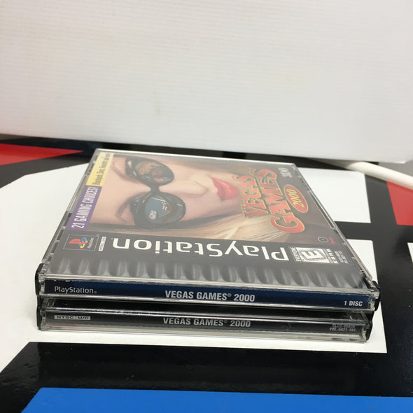 PlayStation PS1 Vegas Games 2000 Console Game Disc R18696