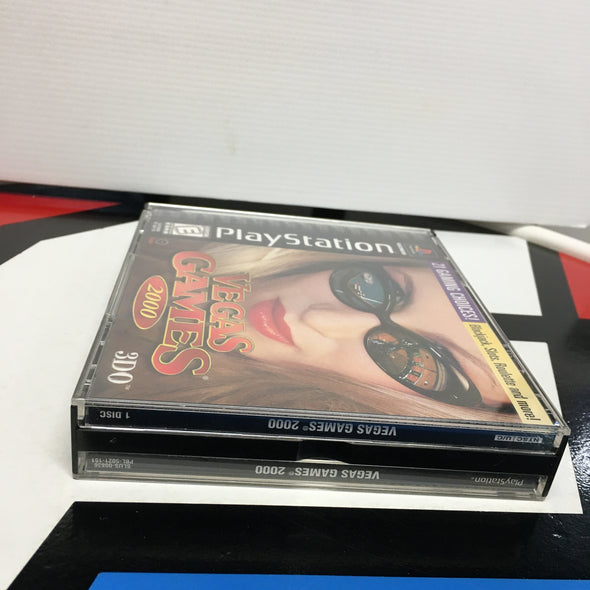 PlayStation PS1 Vegas Games 2000 Console Game Disc R18696