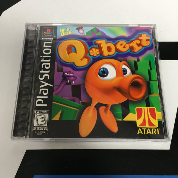 PlayStation PS1 Q*bert Console Game Disc R18697