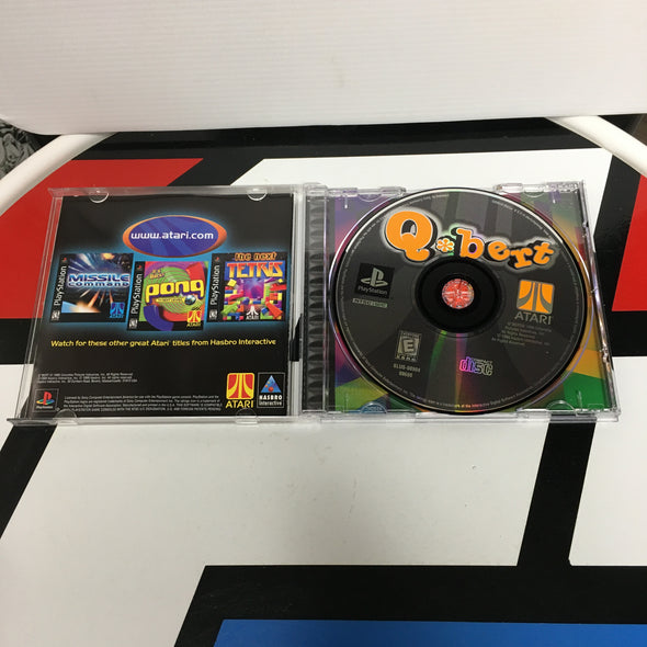 PlayStation PS1 Q*bert Console Game Disc R18697