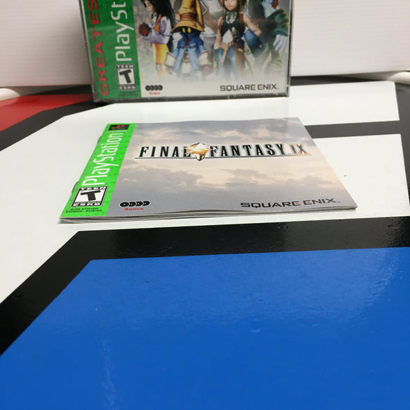PlayStation PS1 Final Fantasy IX 9 Greatest Hits Console Game Discs R10646