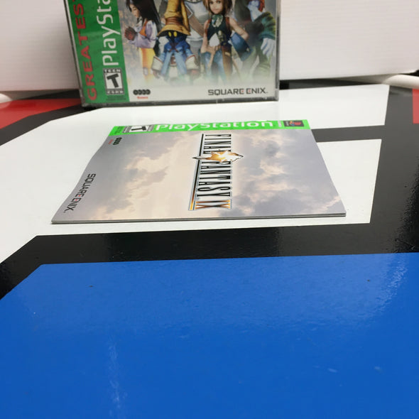 PlayStation PS1 Final Fantasy IX 9 Greatest Hits Console Game Discs R10646
