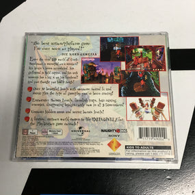 Playstation PS1 PSX Crash Bandicoot Greatest Hits Video Game Console Game Disc R1214