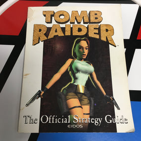 PlayStation PS1 Tomb Raider The Official Strategy Guide PC CD Sega Saturn Book R18709