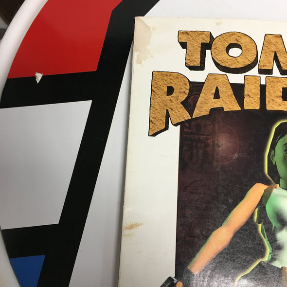 PlayStation PS1 Tomb Raider The Official Strategy Guide PC CD Sega Saturn Book R18709