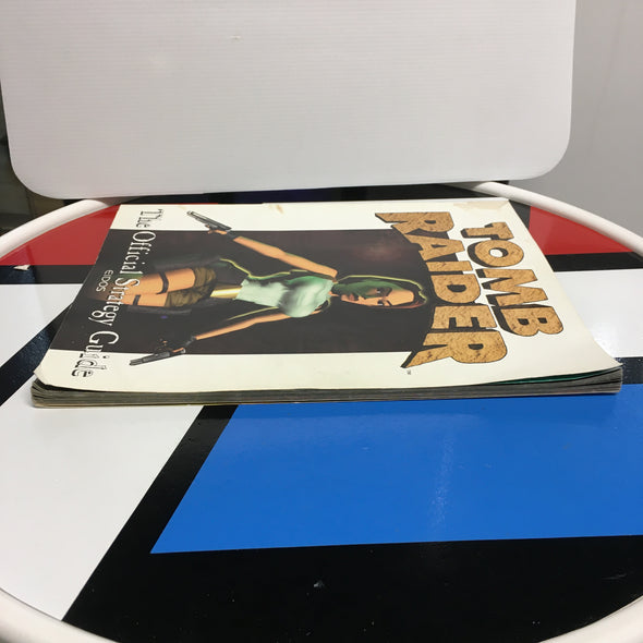 PlayStation PS1 Tomb Raider The Official Strategy Guide PC CD Sega Saturn Book R18709