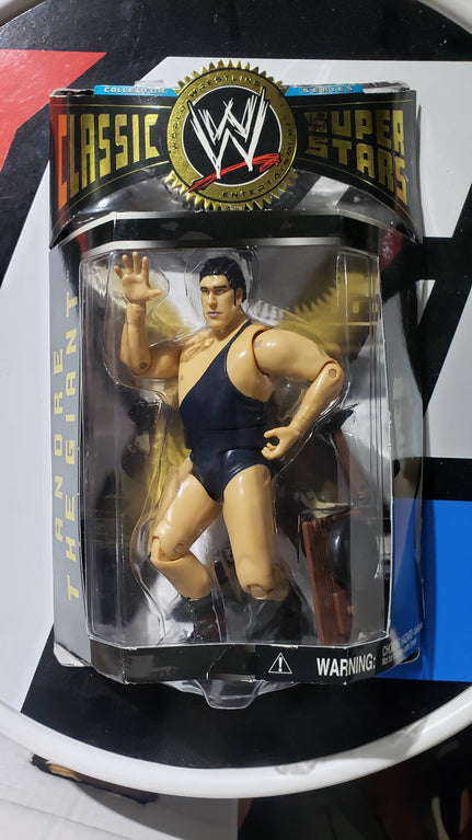 Classic Superstars Collector Series Andre the Giant WWE WWF Action Figure R