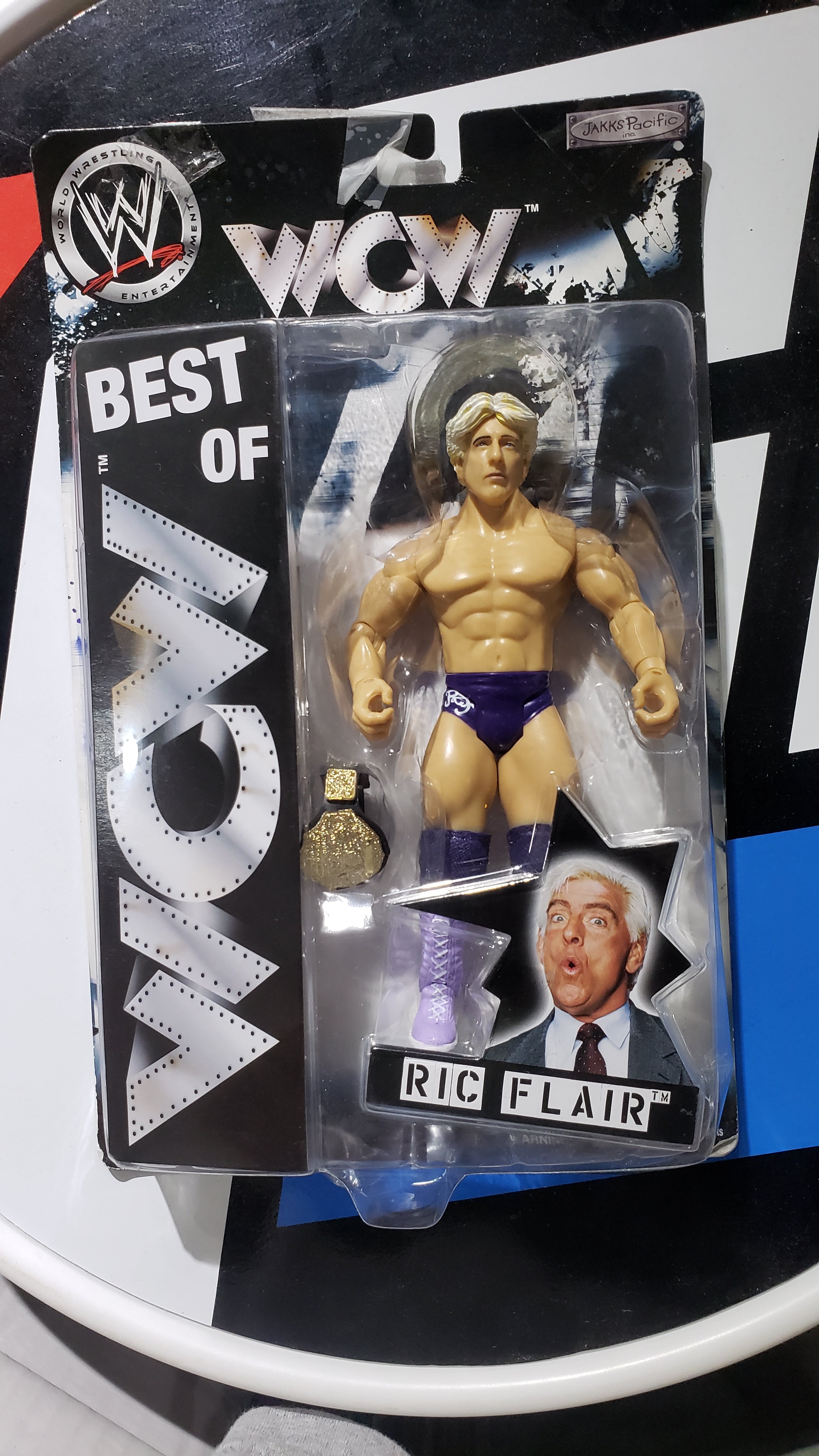 Jakks Pacific Best of WCW Ric Flair WWE WWF WCW Wrestling Action