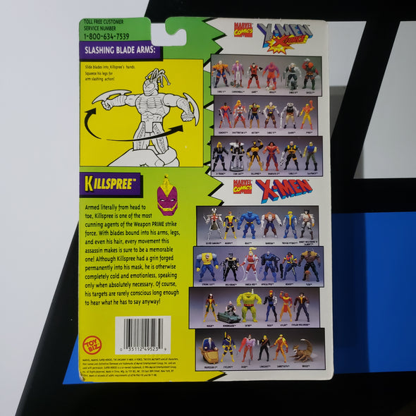 Marvel ToyBiz Uncanny X-Men X-Force Killspree Mutant Action Figure