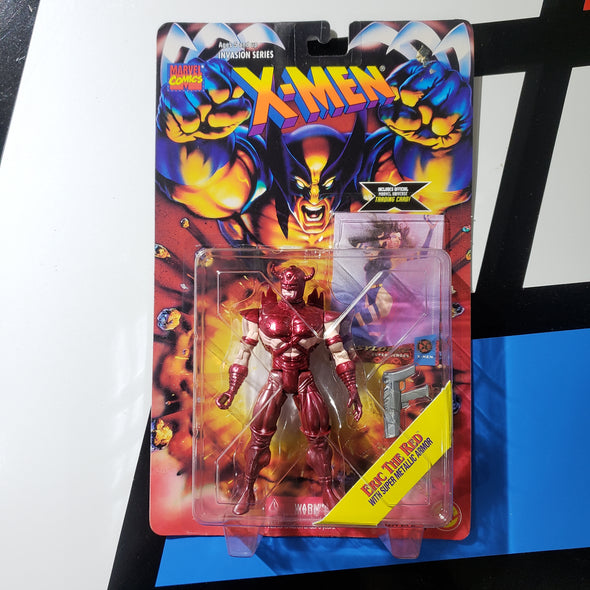 Marvel ToyBiz Uncanny X-Men Invasion Series Eric the Red Mutant Action Figure