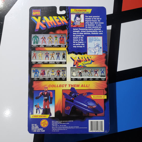 Marvel ToyBiz Uncanny X-Men Phoenix Saga Gladiator Mutant Action Figure Long Card
