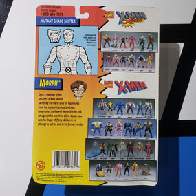 Marvel ToyBiz Uncanny X-Men Morph w/Wolverine & Cyclops Heads Mutant Action Figure